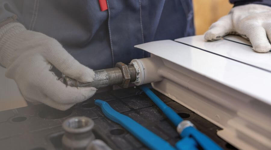 Professional water heater repair services in Rexford, KS